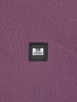 Weekend Offender Shore Zip Polo Shirt With Tipping - Dark Purple 11 Weekend Offender Shore Zip Polo Shirt With Tipping - Dark Purple -Barbou Clothing Shop VNQ4E SQ6 0000000213 DARK PURPLE MDd