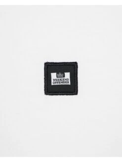 Weekend Offender Cannon Beach Badge T-Shirt - White -Barbou Clothing Shop VNQ4G SQ6 0000000013 WHITE MDd2