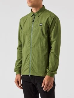 Weekend Offender Montana Easy Zip Through Overshirt - Khaki