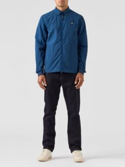 Weekend Offender Montana Easy Zip Through Over-Shirt - Blue -Barbou Clothing Shop VNQ56 SQ3 0000000020 BLUE MDo