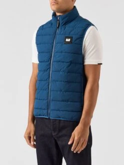 Weekend Offender Gacha Padded Gilet - Blue