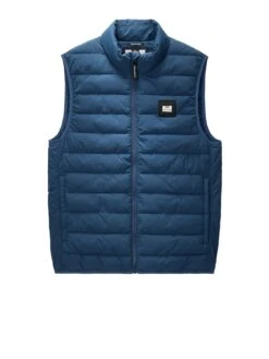 Weekend Offender Gacha Padded Gilet - Blue -Barbou Clothing Shop VNQ6W SQ4 0000000020 BLUE MDd