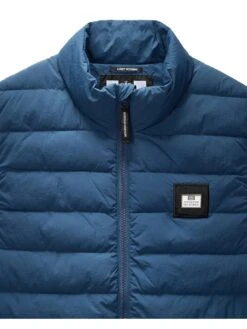 Weekend Offender Gacha Padded Gilet - Blue -Barbou Clothing Shop VNQ6W SQ5 0000000020 BLUE MDd1