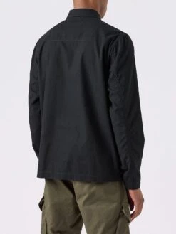 Weekend Offender Formella Garment Dye Overshirt - Black -Barbou Clothing Shop VNQ7K SQ3 0000000004 BLACK MDo