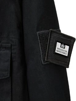 Weekend Offender Formella Garment Dye Overshirt - Black -Barbou Clothing Shop VNQ7K SQ6 0000000004 BLACK MDd2