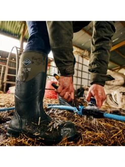 Muck Boots Muckboot Chore Max S5 Safety Wellie - Green -Barbou Clothing Shop VNQ89 SQ6 0000000047 GREEN SLd