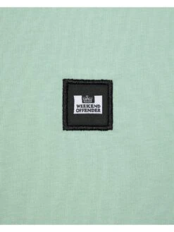 Weekend Offender Cannon Beach Badge T-Shirt - Light Green -Barbou Clothing Shop VNQ8U SQ6 0000003112 LIGHT GREEN MDd2