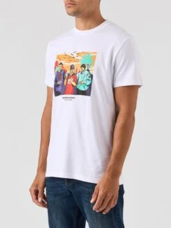 Weekend Offender Ronnie Happy Mondays Graphic T-Shirt - White