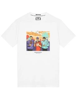 Weekend Offender Ronnie Happy Mondays Graphic T-Shirt - White 9 Weekend Offender Ronnie Happy Mondays Graphic T-Shirt - White -Barbou Clothing Shop VNQ91 SQ4 0000000013 WHITE MDd