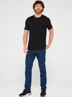 BOSS Thompson 01 Regular Fit T-shirt - Black -Barbou Clothing Shop VNRI6 SQ3 0000000004 BLACK MDo