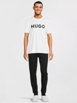 HUGO Dulivio Regular Fit T-shirt -Barbou Clothing Shop VNRJJ SQ3 0000000013 WHITE MDo