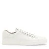 AllSaints Men's Brody Leather Low Trainers - White