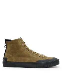 AllSaints Dumont Suede Hi Top Trainers