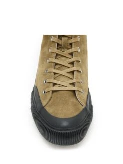 AllSaints Dumont Suede Hi Top Trainers -Barbou Clothing Shop VO7AN SQ4 0000000047 GREEN SLt