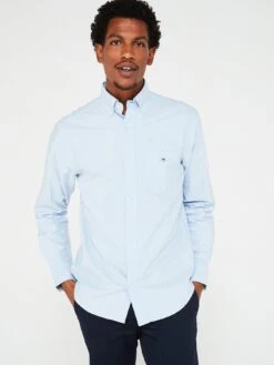 GANT Regular Fit Oxford Shirt - Light Blue