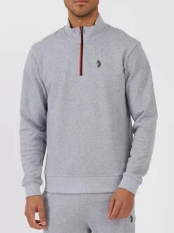 Luke 1977 Equinox Relax Fit Funnel Sweatshirt - Light Grey