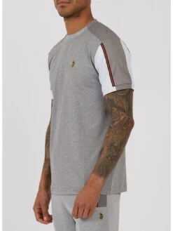 Luke 1977 Queensland Tape T-Shirt - Light Grey -Barbou Clothing Shop VP5PP SQ3 0000000215 LIGHT GREY MDo