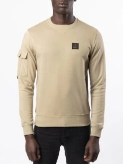 Luke 1977 Burma Patch Sweatshirt - Beige