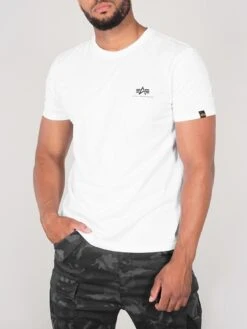 Alpha Industries Basic Small Logo T-Shirt - White