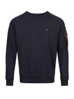 Alpha Industries X-FIT Sweatshirt - Navy -Barbou Clothing Shop VP5QO SQ3 0000000048 NAVY MDo