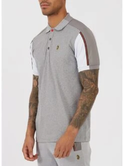 Luke 1977 Shenzhen Polo Shirt - Light Grey -Barbou Clothing Shop VP5QP SQ3 0000000215 LIGHT GREY MDo