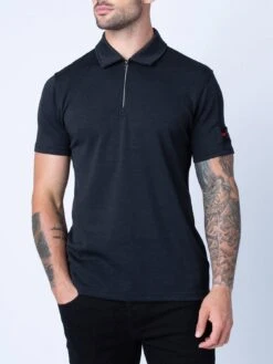 Luke 1977 Serg Arm Detail Polo Shirt - Black