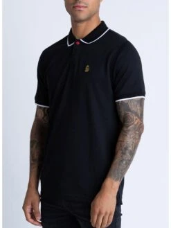 Luke 1977 Meadtastic Sport Polo Shirt - Black -Barbou Clothing Shop VP5R2 SQ3 0000000004 BLACK MDo