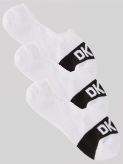 DKNY 3 Pack Lexington Ped Socks