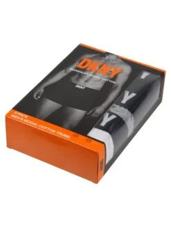 DKNY 3 Pack New York Trunks - Multi -Barbou Clothing Shop VPGAT SQ4 0000000019 BLACK WHITE SLd