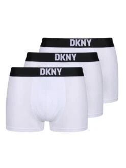DKNY 3 Pack New York Trunks - White