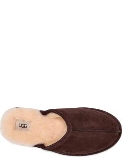 UGG Ugg Men's Scuff Slippers - Dark Brown -Barbou Clothing Shop VPQAD SQ4 0000000014 DARK BROWN SLt