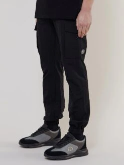 Criminal Damage Soho Nylon Pants - Black