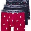 Crew Clothing 3-Pack Festive Christmas Jersey Boxers - Multi