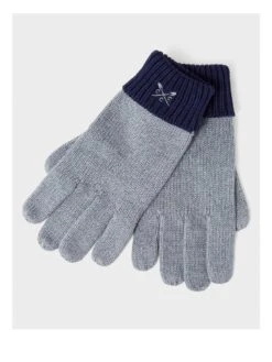 Crew Clothing Cotton Gloves - Navy