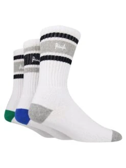 PRINGLE Fully Cushioned Fashion Sports Socks - 3 Pack - Multi