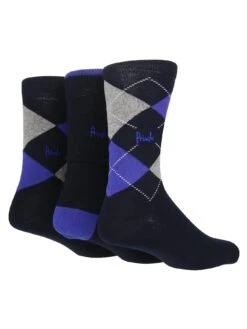 PRINGLE Waverley Classic Argyle Socks - 3 Pack