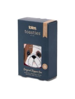 TOTES Original Novelty Dog Slipper Socks - Multi -Barbou Clothing Shop VQ8L0 SQ3 0000000029 MULTI SLd1