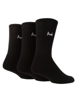PRINGLE Cotton Blend Half Cushioned Sports Socks - 3 Pack