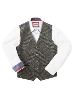 Joe Browns Joe Browns Charming Check Waistcoat - Dark Grey -Barbou Clothing Shop VRRKG SQ5 0000000070 DARK GREY MDd1