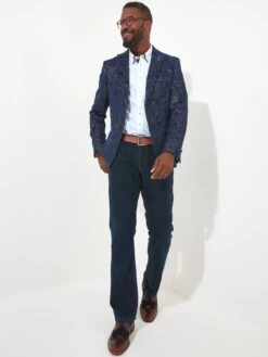 Joe Browns Touch Of Luxe Jacquard Blazer - Dark Grey -Barbou Clothing Shop VRRKK SQ3 0000000070 DARK GREY MDo