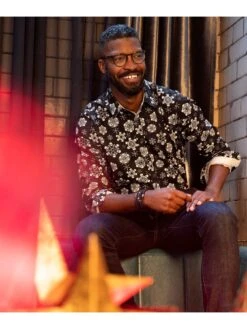 Joe Browns Joe Browns Fully Loaded Festive Long Sleeve Shirt - Black -Barbou Clothing Shop VRRRK SQ6 0000000004 BLACK MDd2