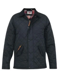 D555 Quilted Jacket With Corduroy Collar - Black -Barbou Clothing Shop VRUYT SQ4 0000000004 BLACK MDd