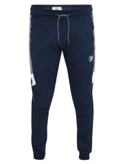 D555 Elasticated Waistband Jogger -Barbou Clothing Shop VRV18 SQ5 0000000048 NAVY MDd1