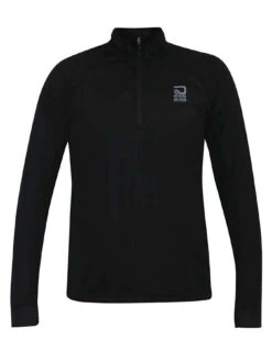 D555 Dry Wear L/S Zip-Up T-Shirt - Black -Barbou Clothing Shop VRV1J SQ4 0000000004 BLACK MDd